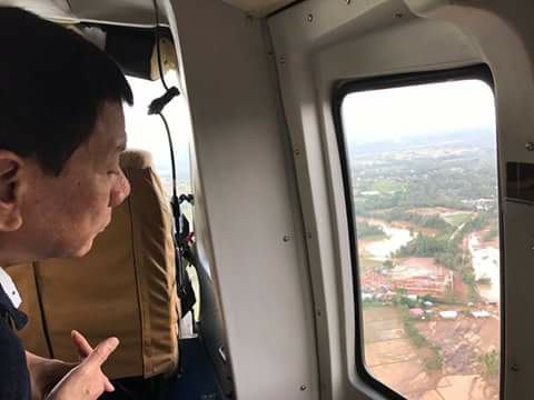PRRD visits TD Urduja victims